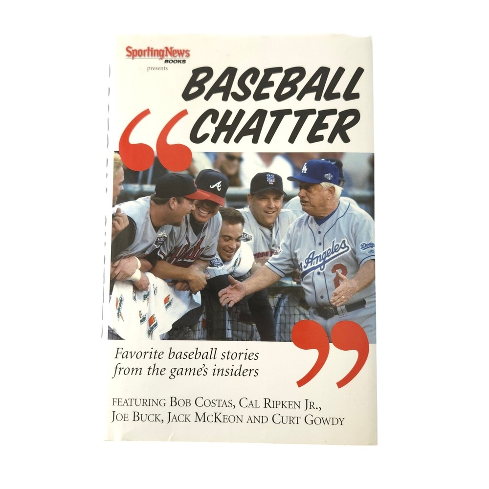 Baseball‎ Chatter Sporting News Books Hardcover Vintage 2004 MLB Stories